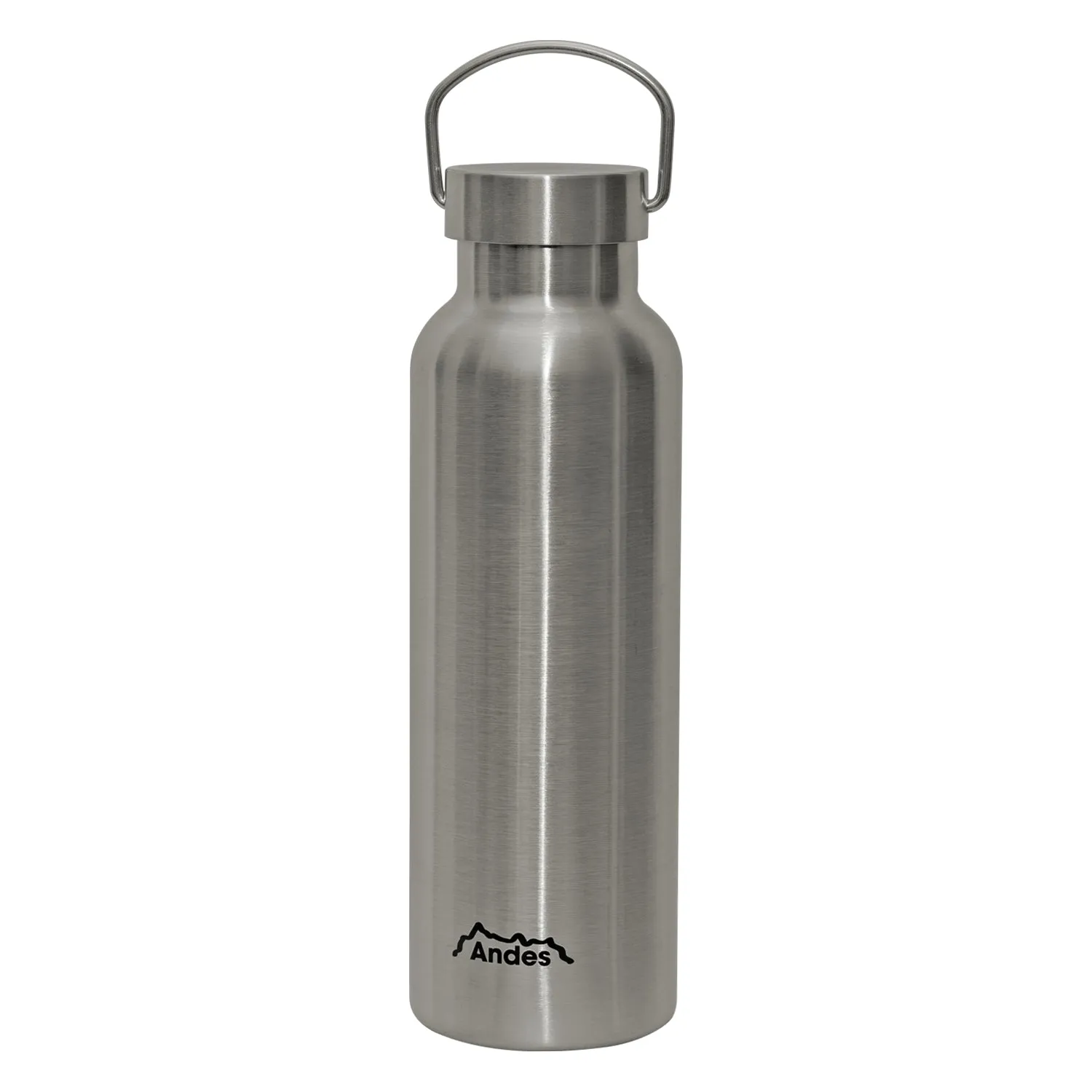 Andes Stainless Steel Insulated Vacuum Flask Travel Tea Thermos w/Handle 3 Sizes
