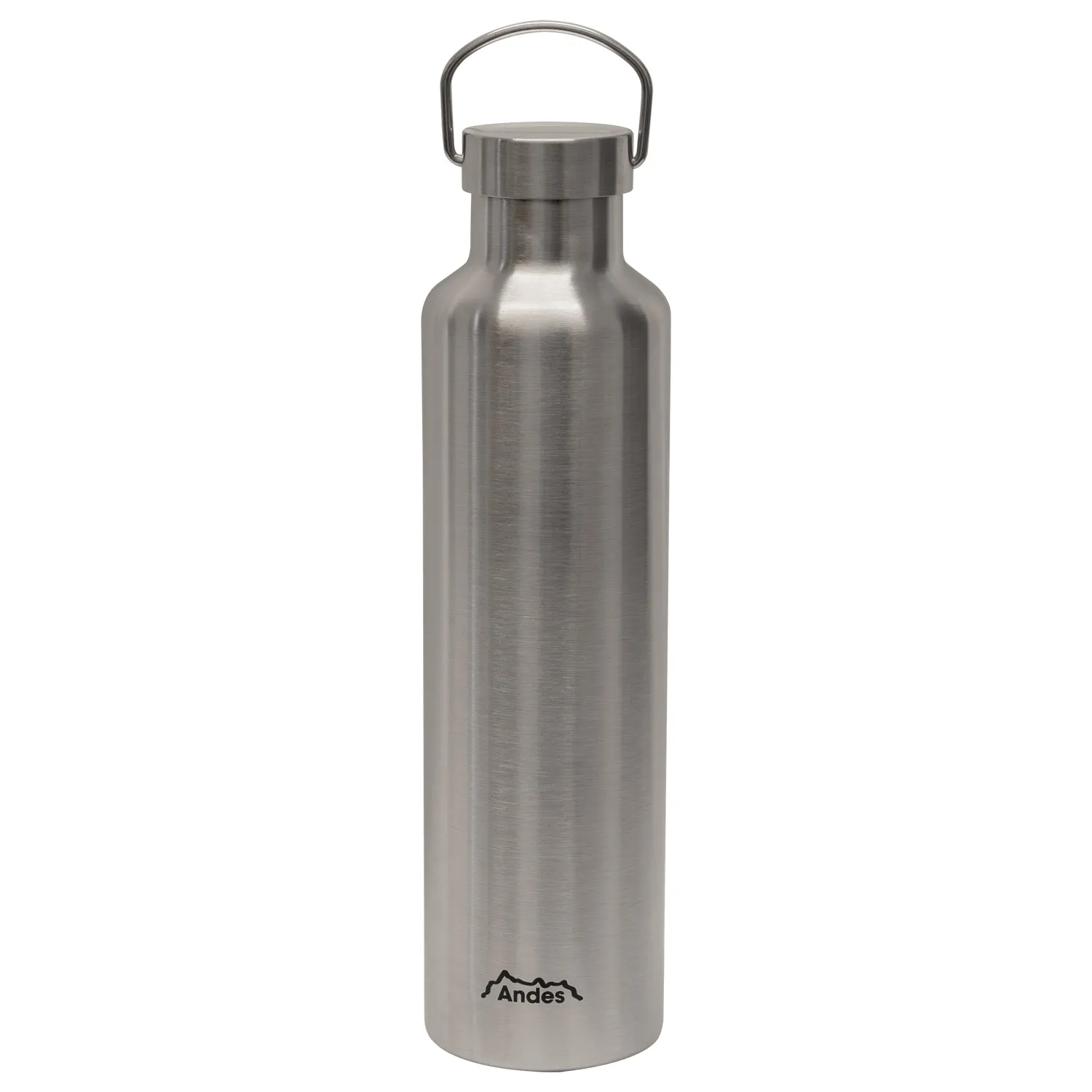 Andes Stainless Steel Insulated Vacuum Flask Travel Tea Thermos w/Handle 3 Sizes