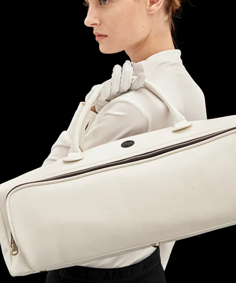 Anell Golf Wearing Boston Bag - Matte White