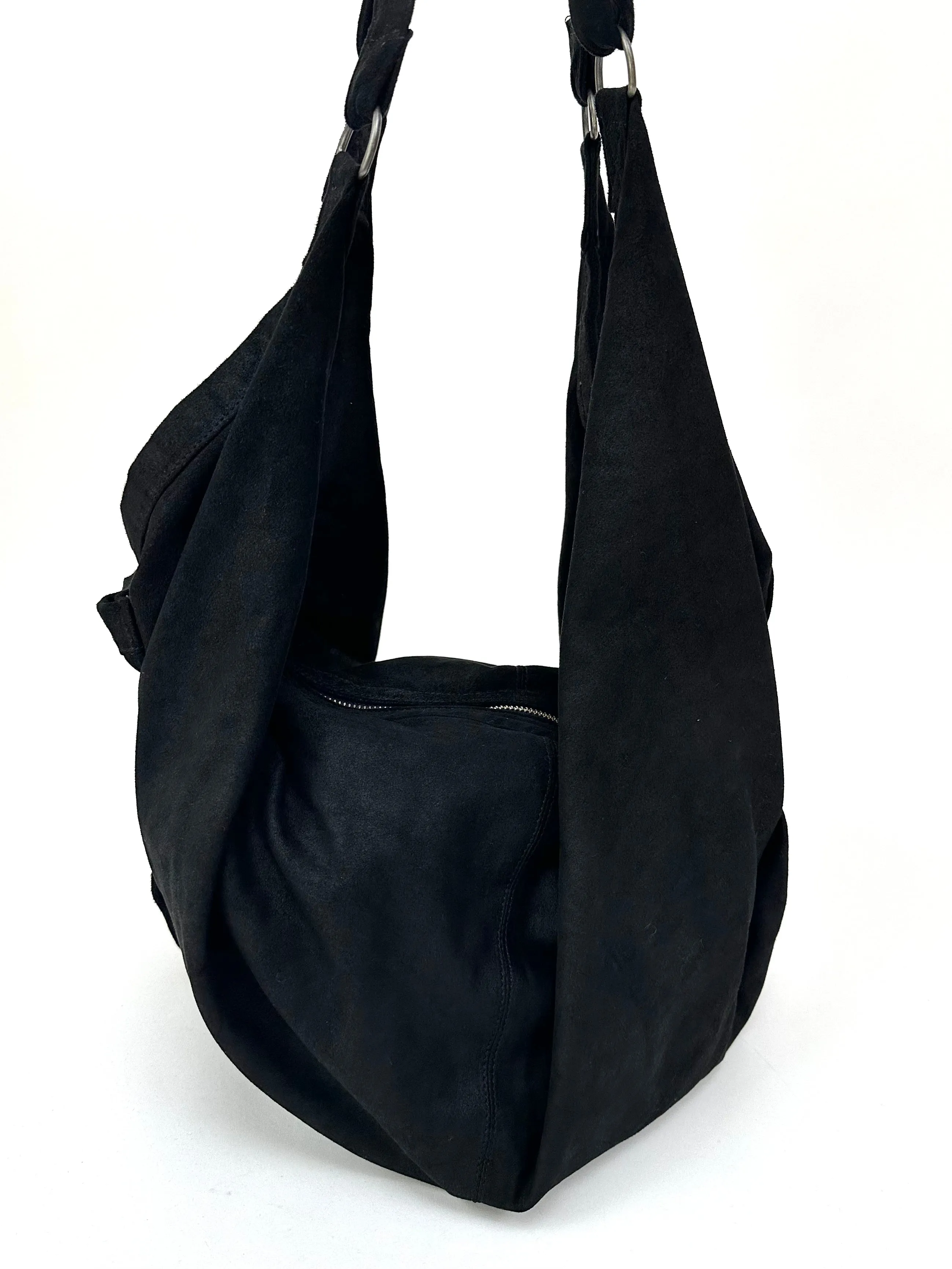 Ann Demeulemeester Suede Convertible Bag