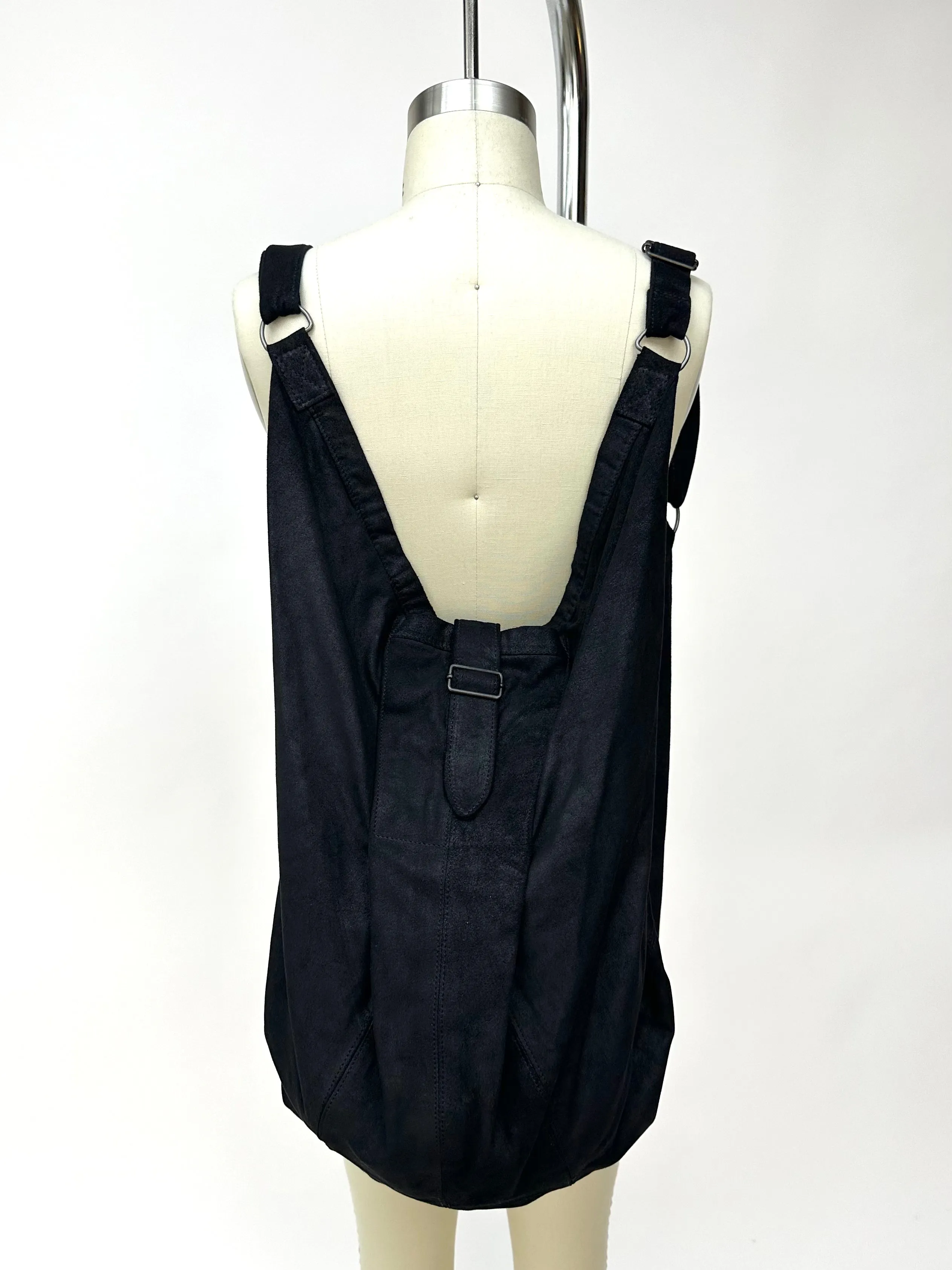 Ann Demeulemeester Suede Convertible Bag