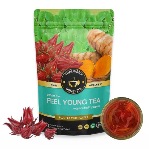 Anti Ageing Tea - Helps in Wrinkles, Ageing Lines and Premature Ageing - Feel Young Tea