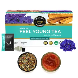 Anti Ageing Tea - Helps in Wrinkles, Ageing Lines and Premature Ageing - Feel Young Tea
