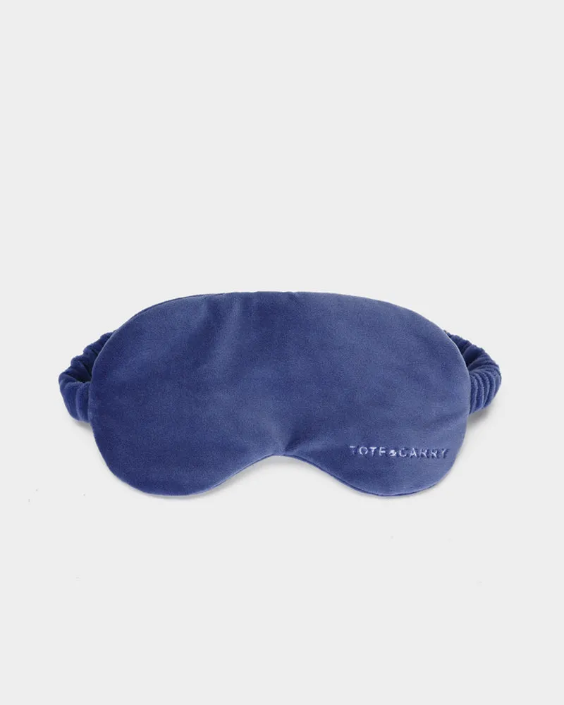 Apollo 1 Neck Pillow and Eye Mask Set in Royal Blue
