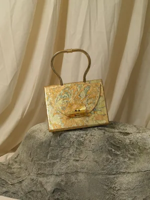 Artisanal Selene Clutch - Tarnished Sun