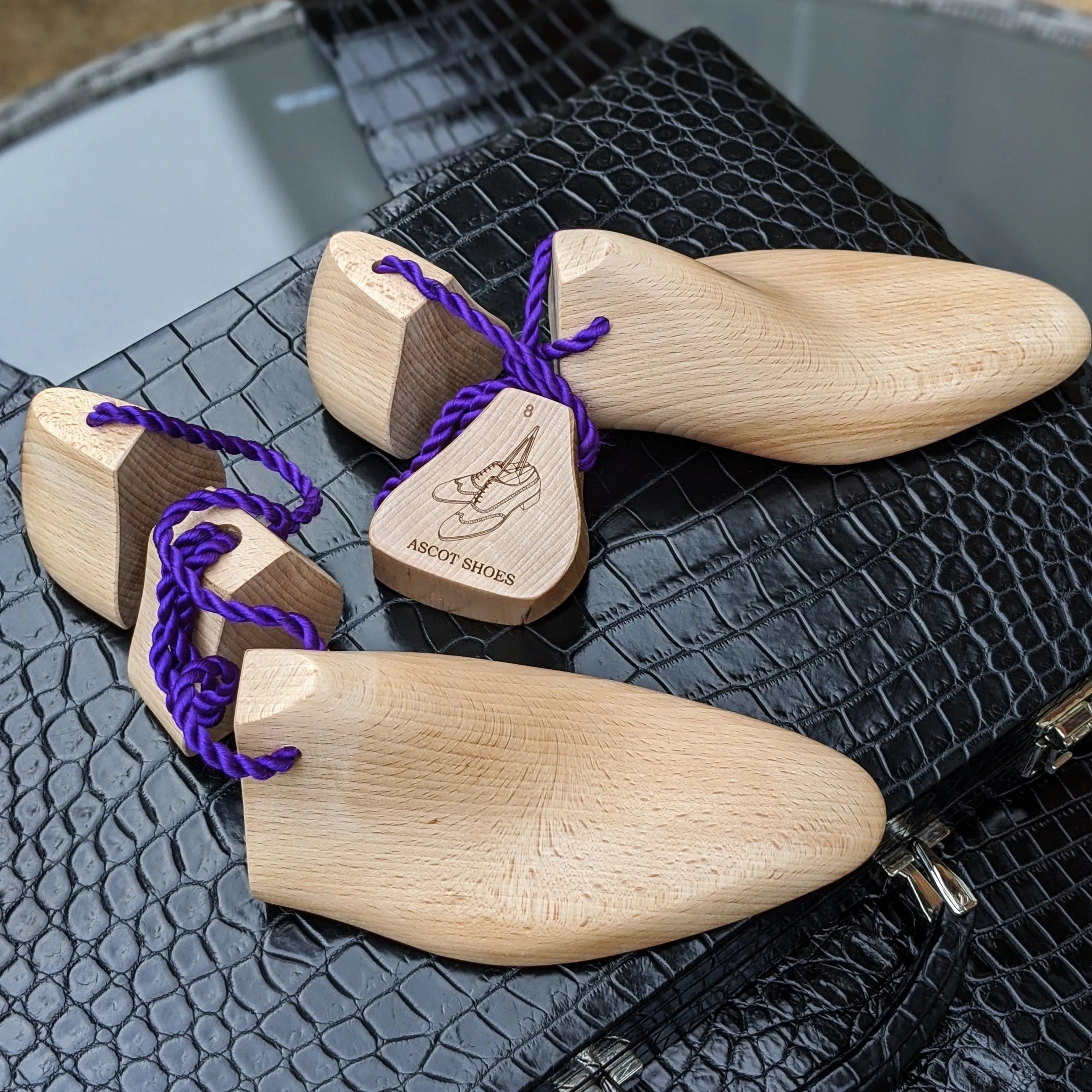 Ascot Sinatra - Purple Alligator & Cream Crust