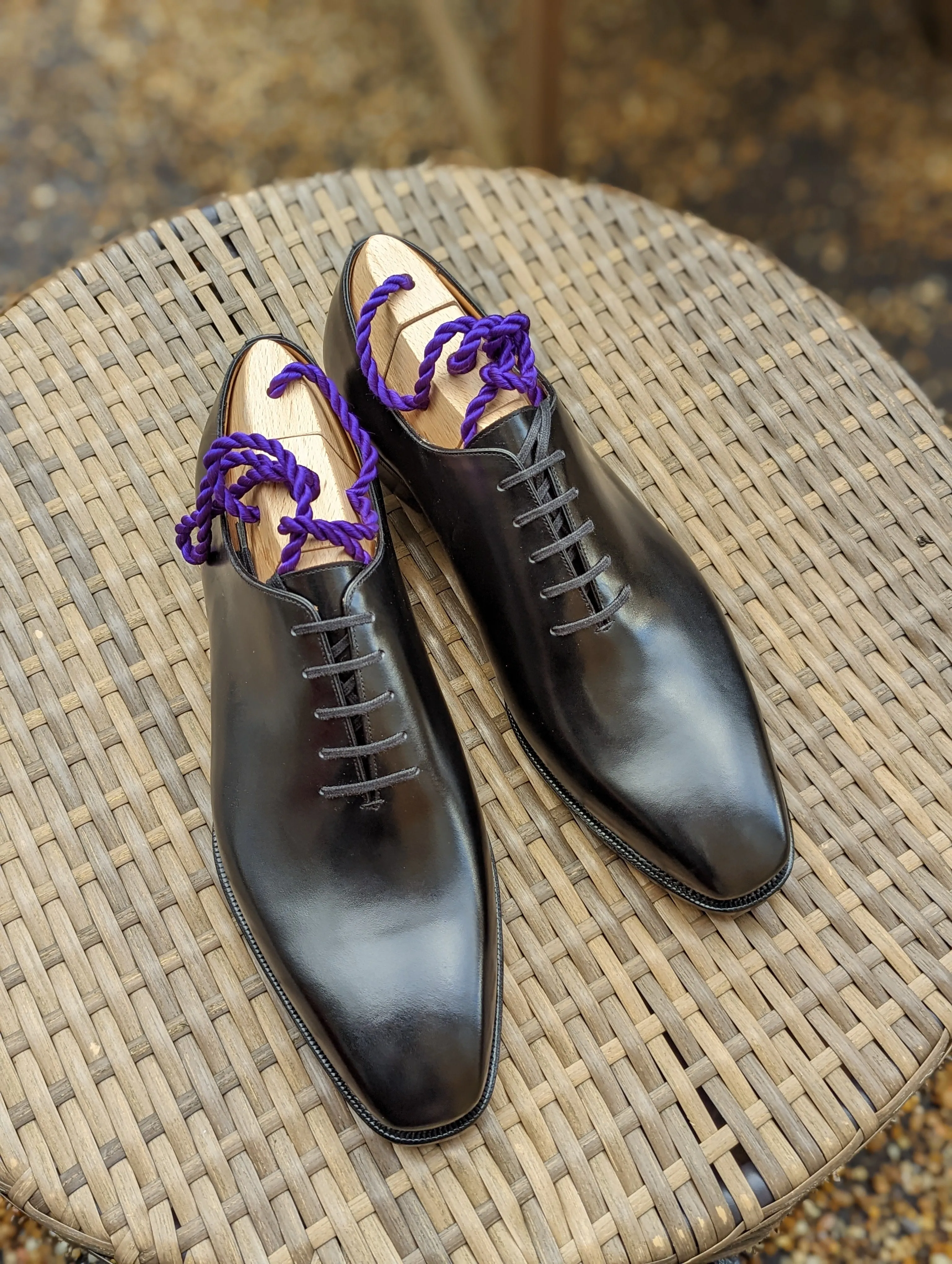 Ascot Wholecut - Black Calf