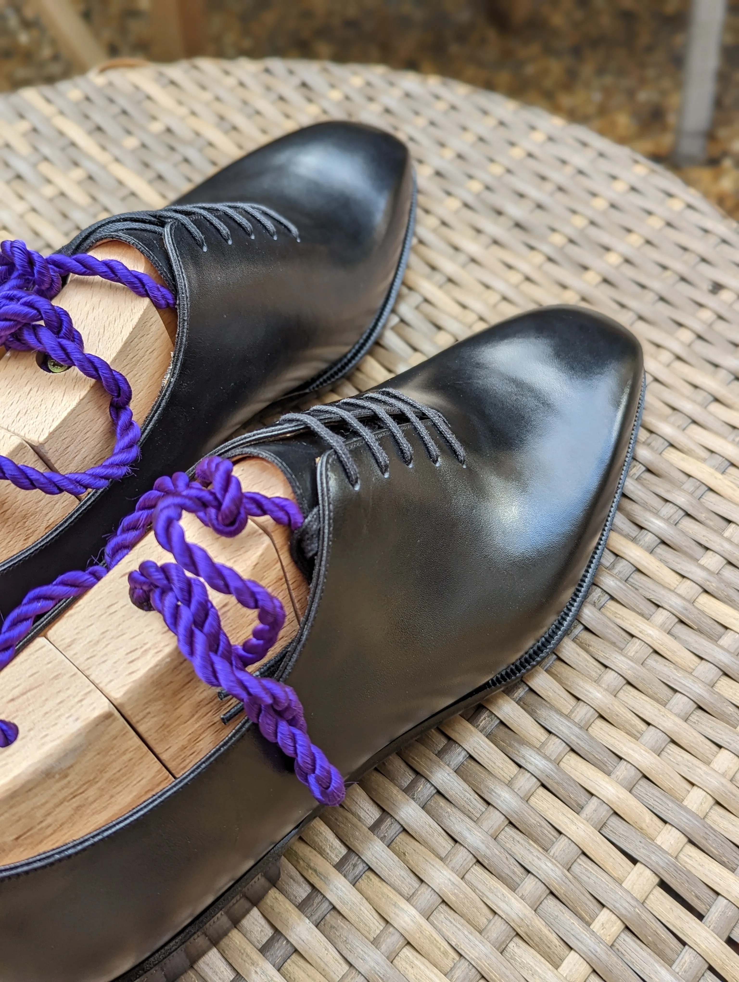 Ascot Wholecut - Black Calf