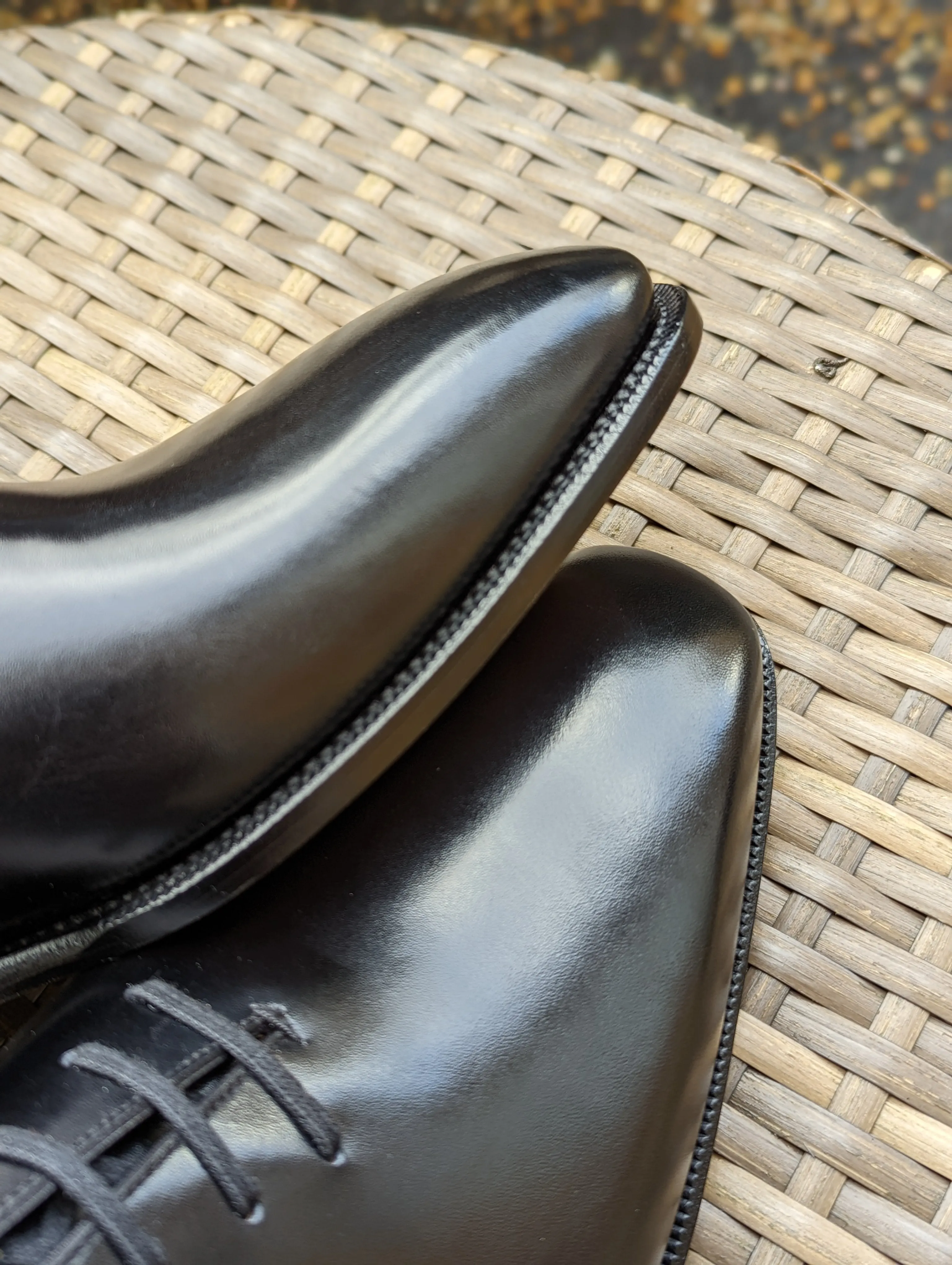 Ascot Wholecut - Black Calf