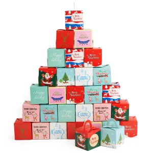 Assorted Festive Christmas Gift Boxes