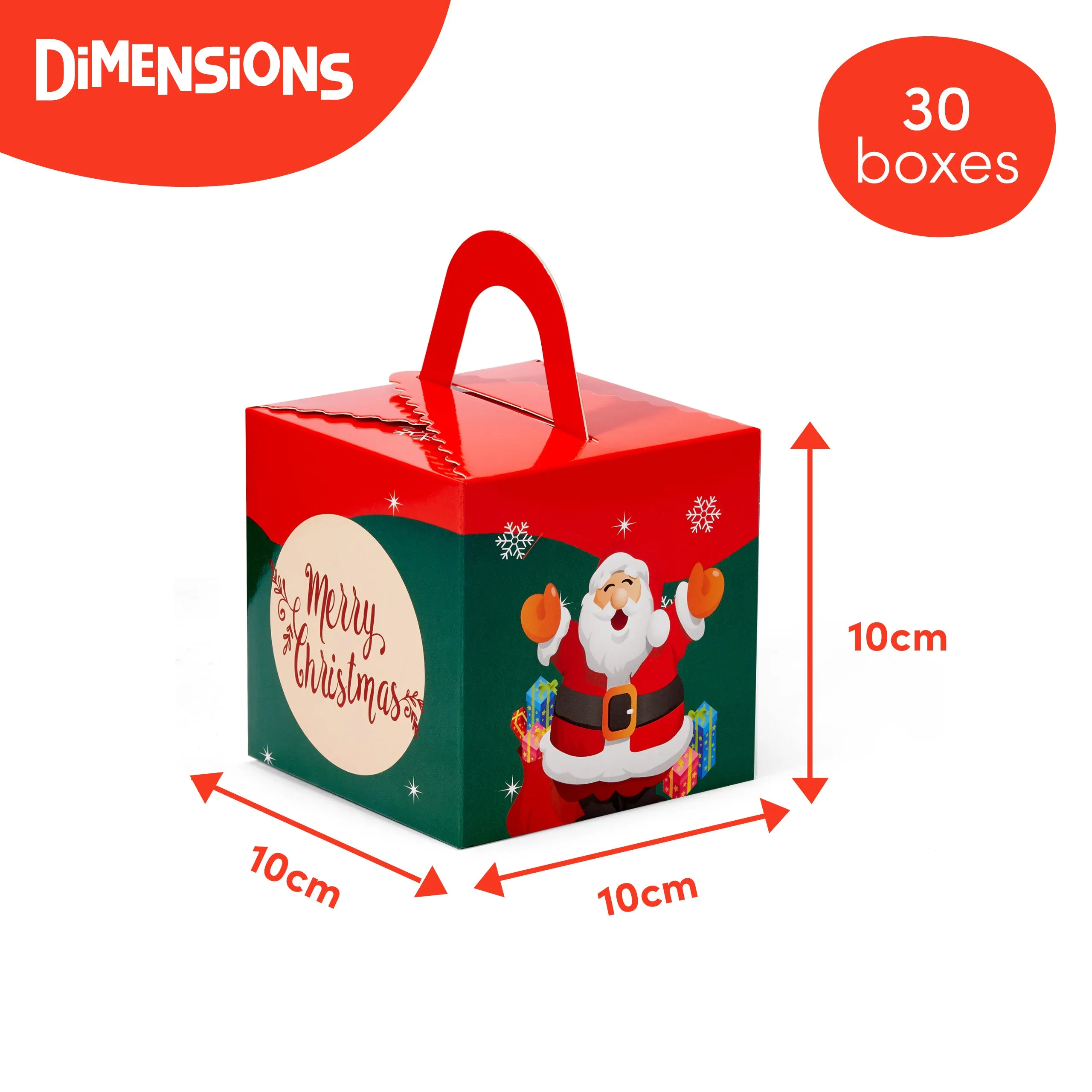 Assorted Festive Christmas Gift Boxes