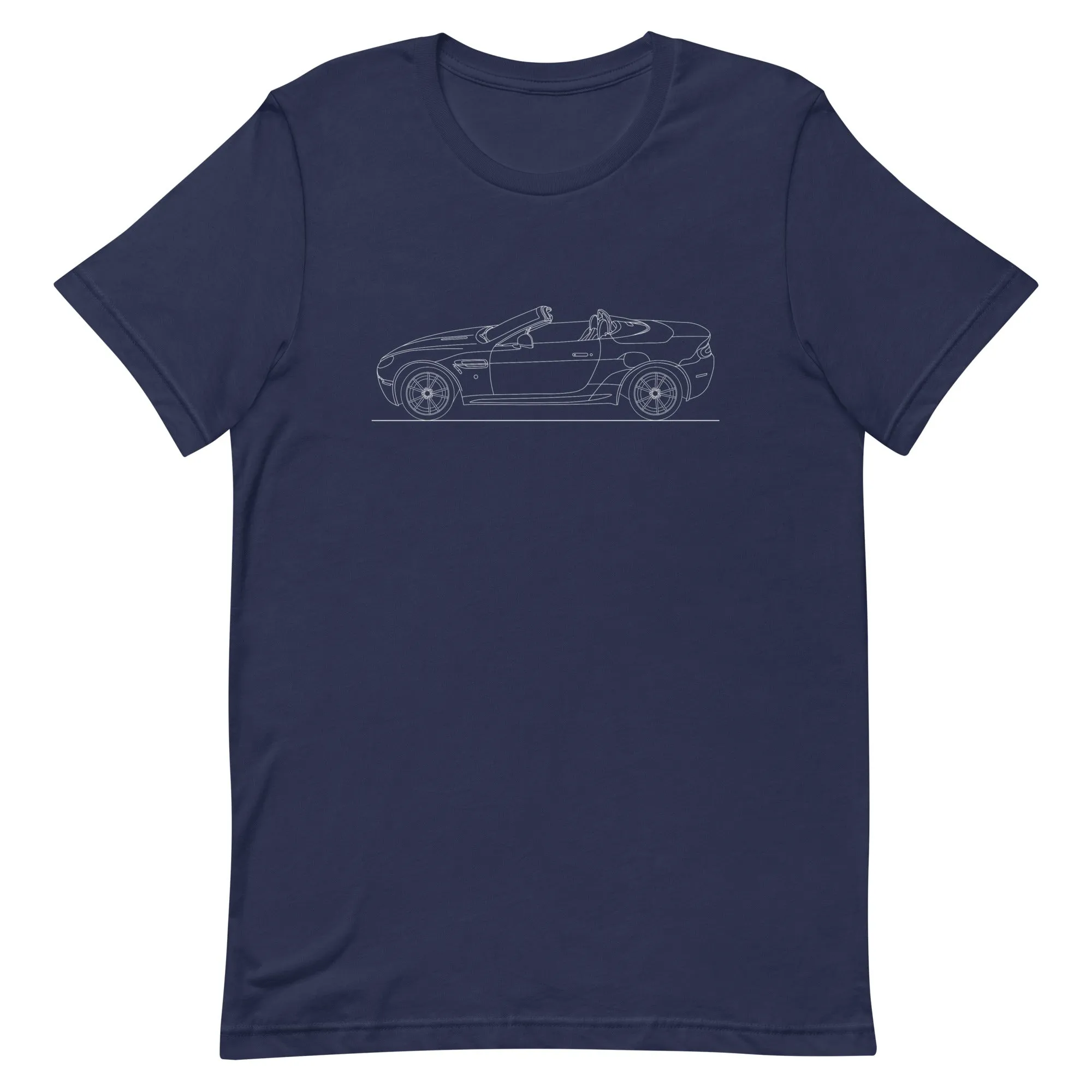 Aston Martin V8 Vantage Roadster Outline T-Shirt