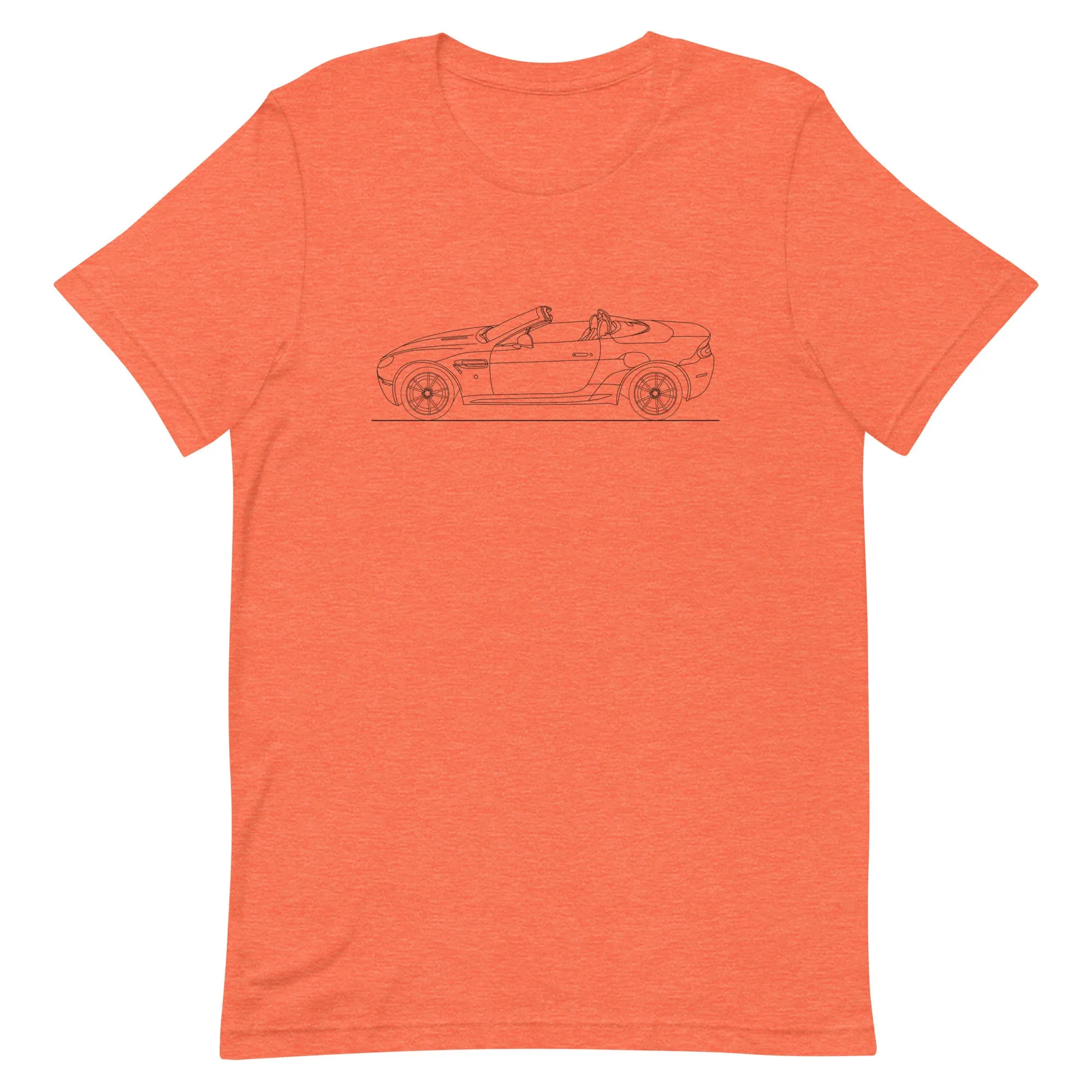 Aston Martin V8 Vantage Roadster Outline T-Shirt