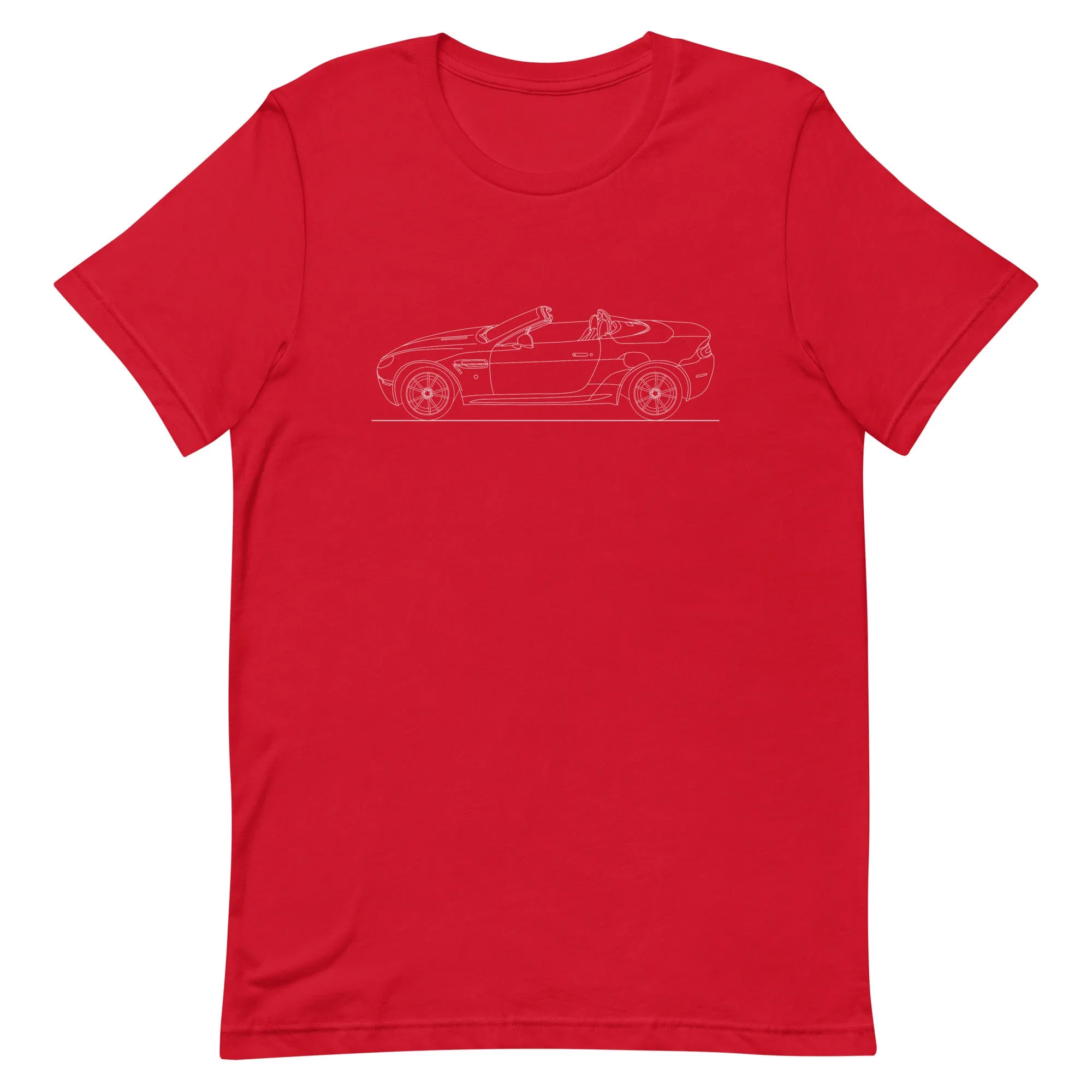 Aston Martin V8 Vantage Roadster Outline T-Shirt