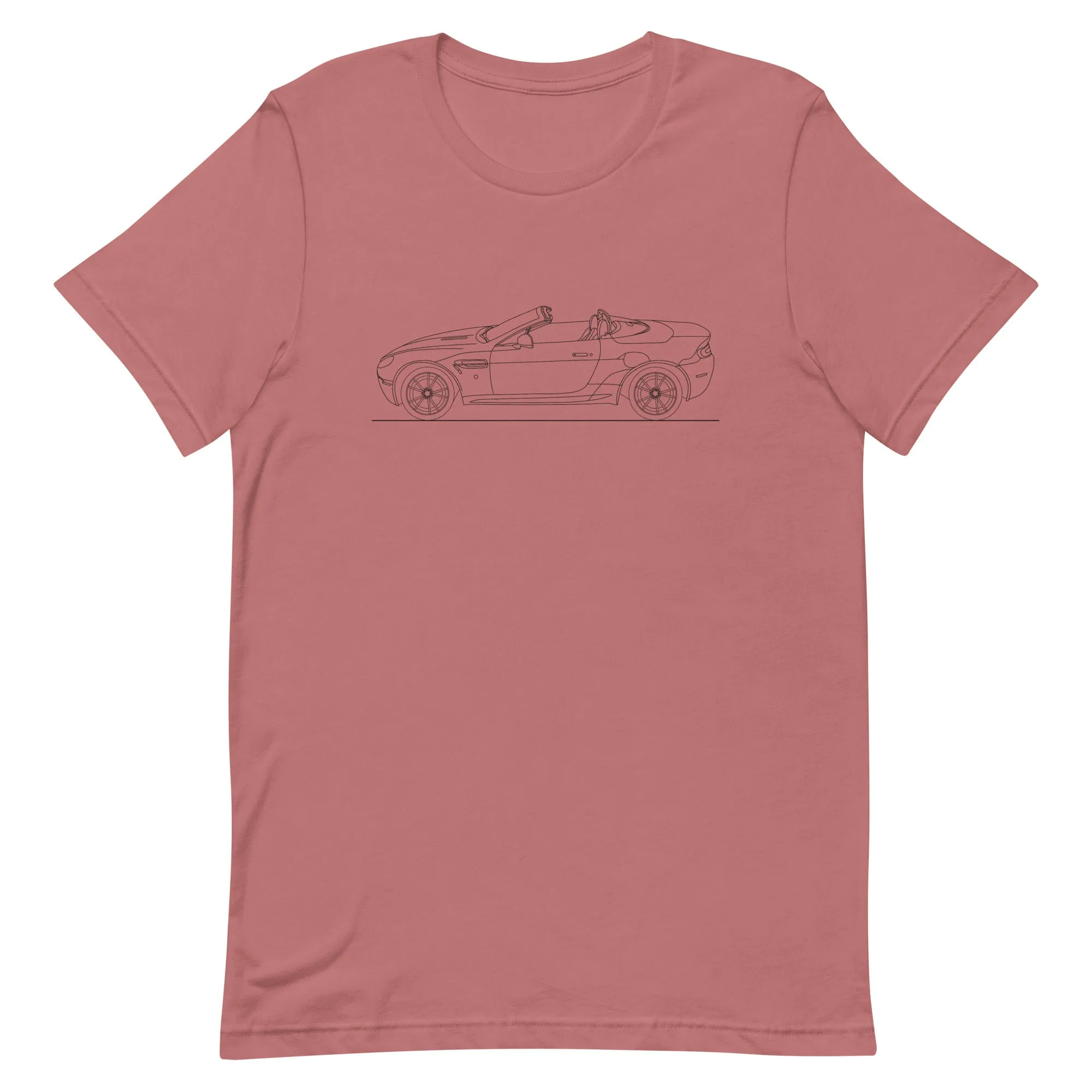 Aston Martin V8 Vantage Roadster Outline T-Shirt