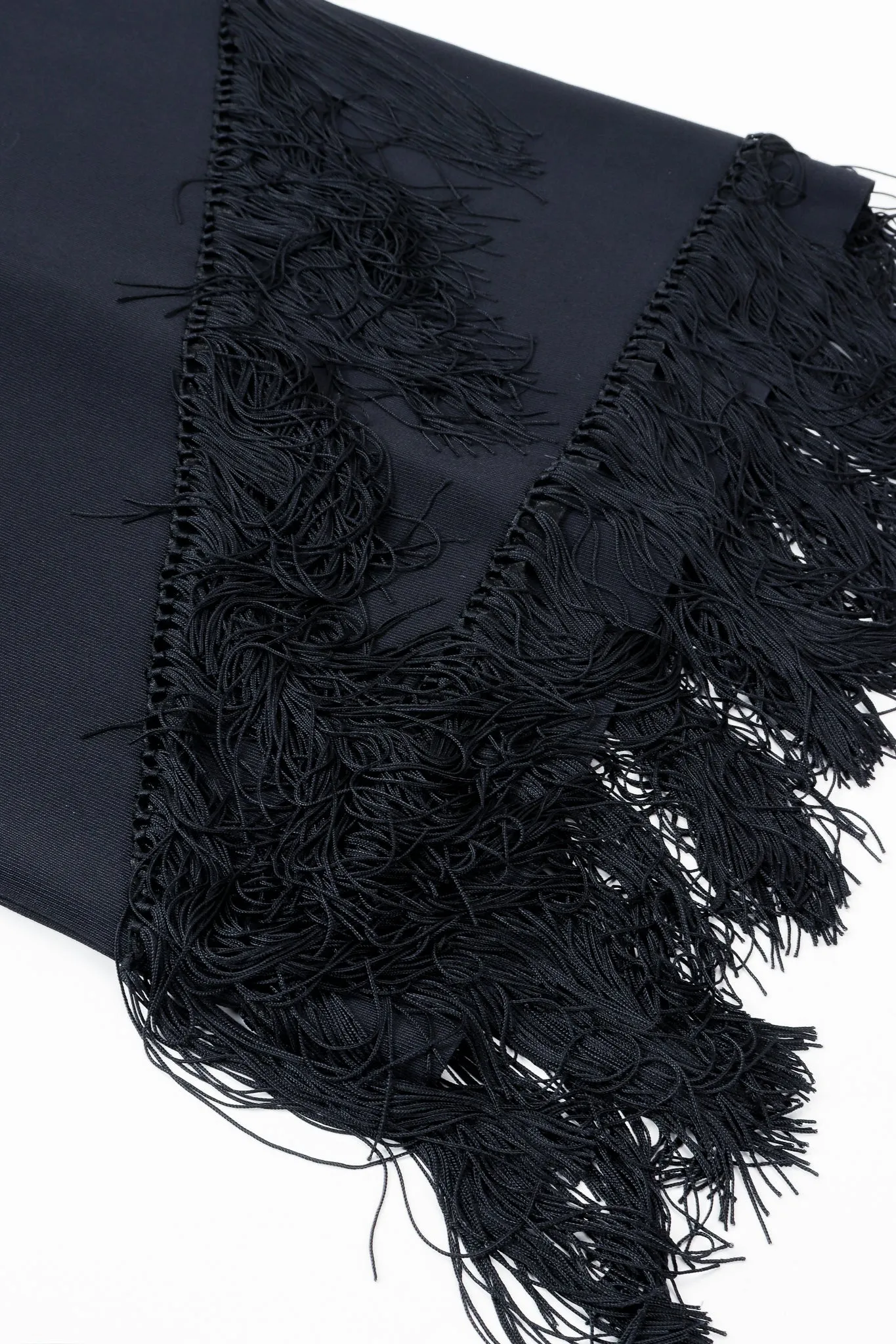Asymmetrical Fringe Hem Dress