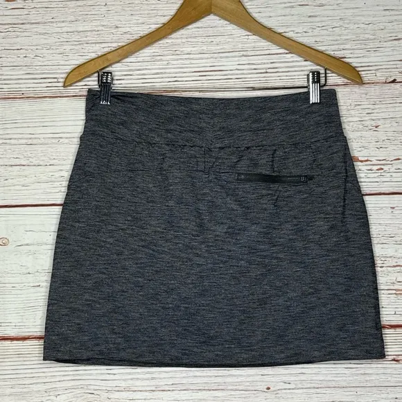 Athleta Metro Downtown Skort in Black Heather Sz S