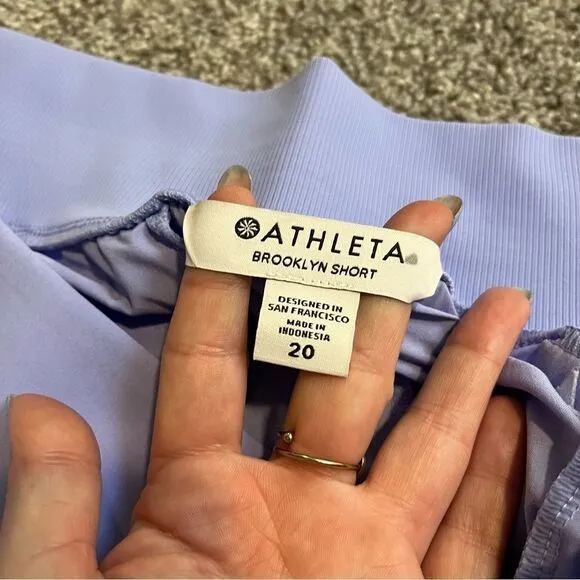 Athleta Brooklyn Short NEW Victorian Periwinkle