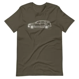 Audi Q7 Line Drawing T-shirt
