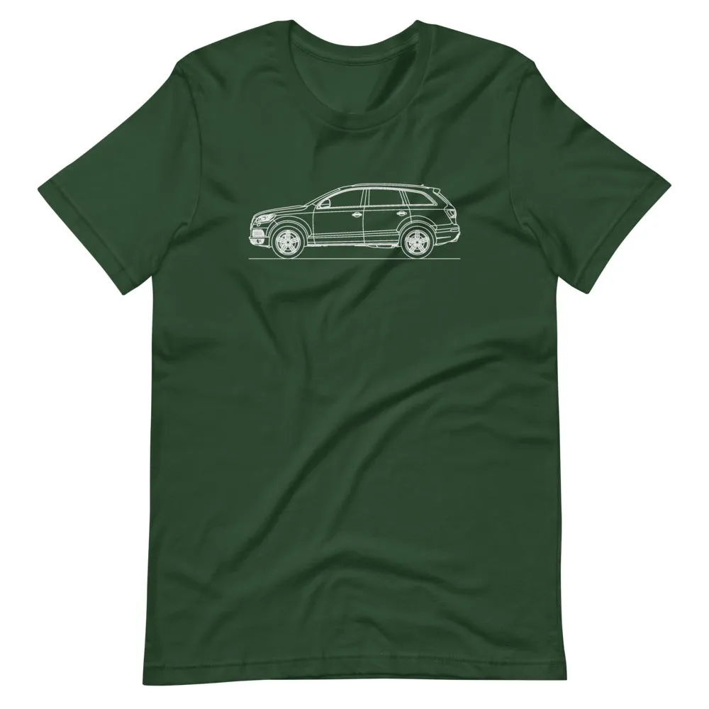 Audi Q7 Line Drawing T-shirt