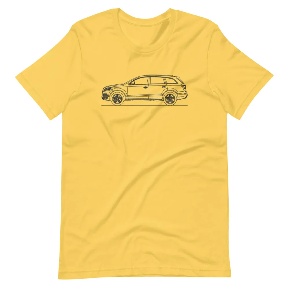 Audi Q7 Line Drawing T-shirt