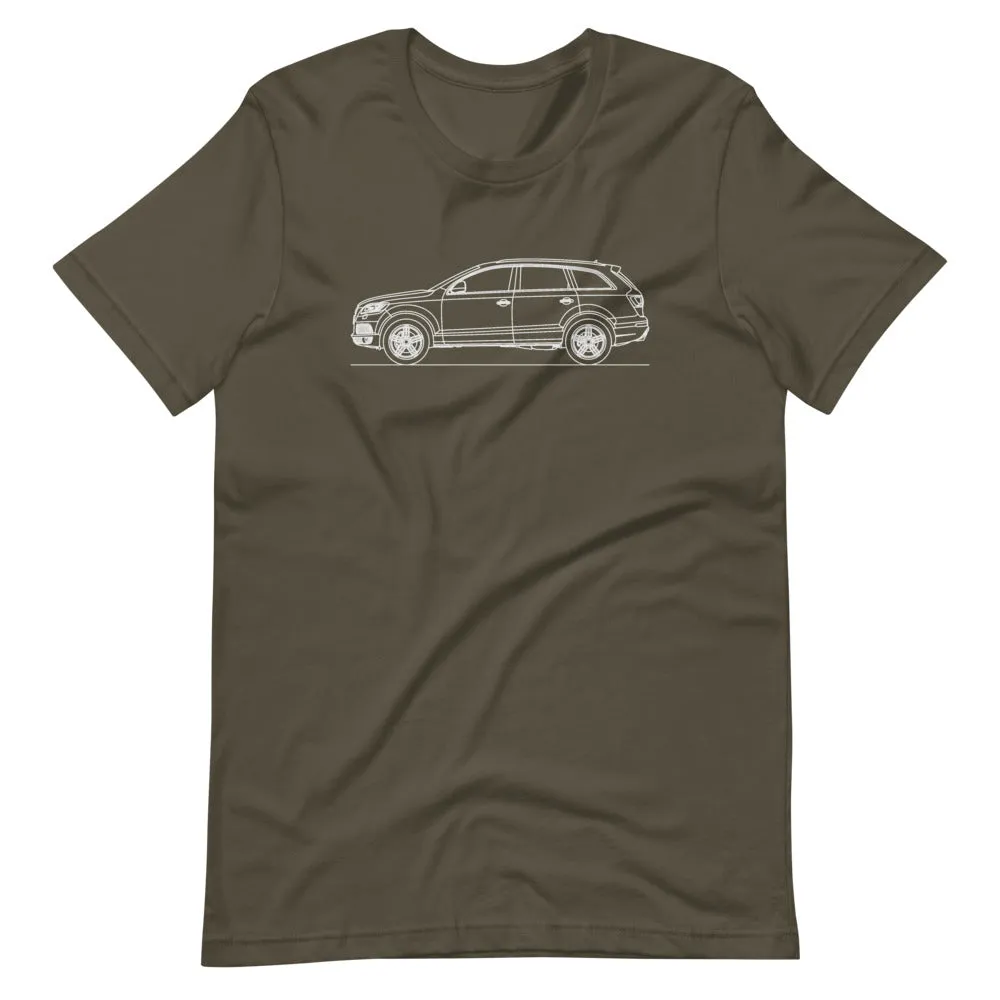 Audi Q7 Line Drawing T-shirt