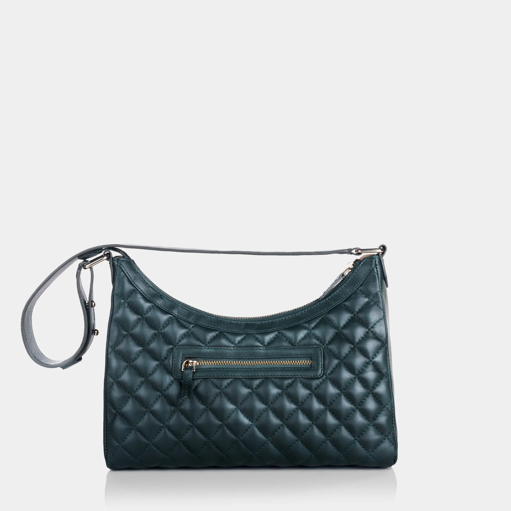 Audrey Hobo Bag (DK Olive)