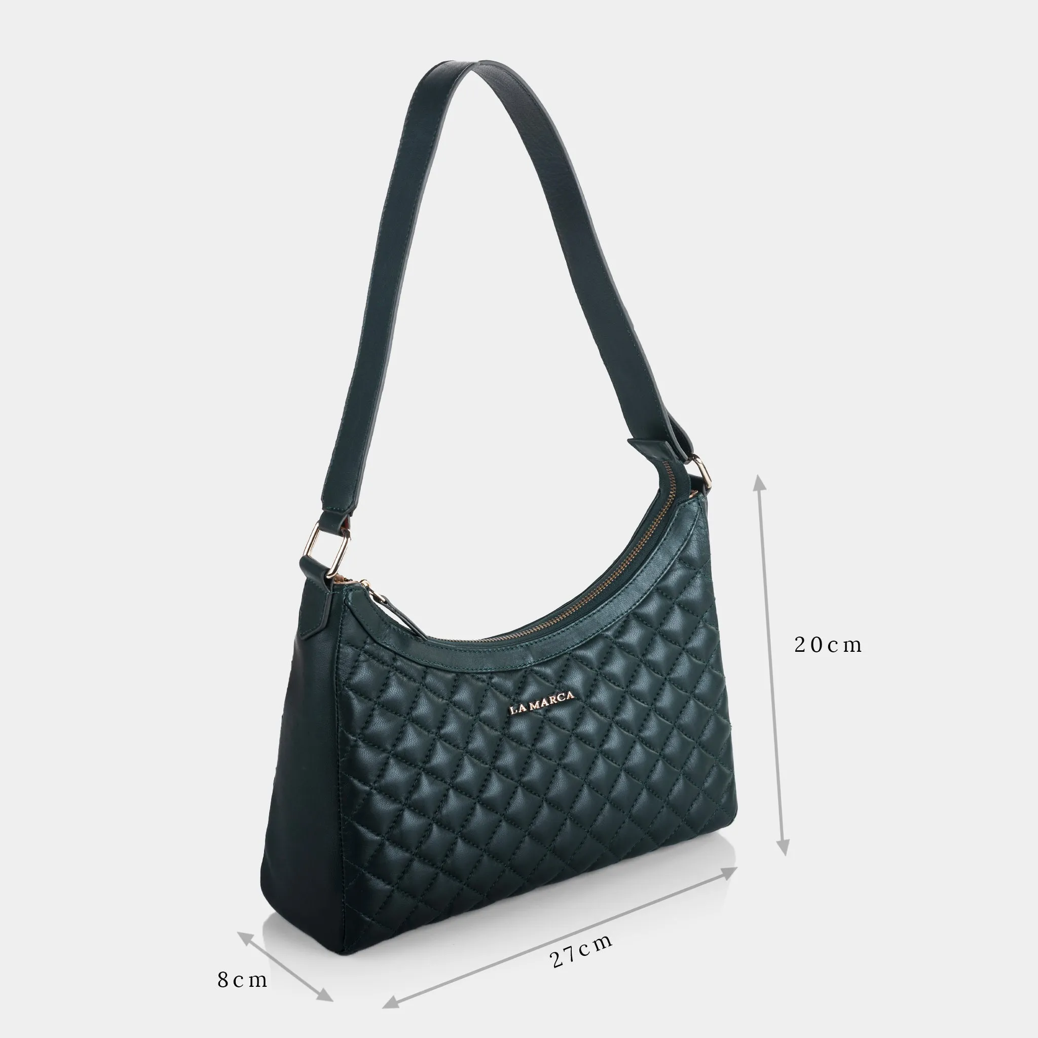 Audrey Hobo Bag (DK Olive)