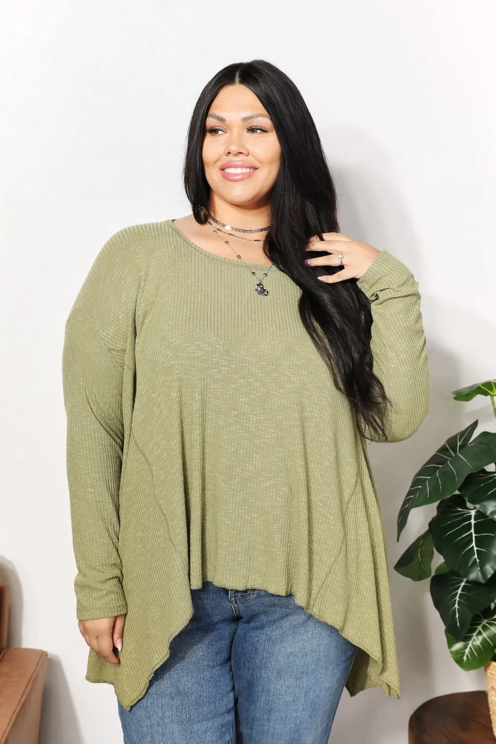 Autumn Days Top- Green*