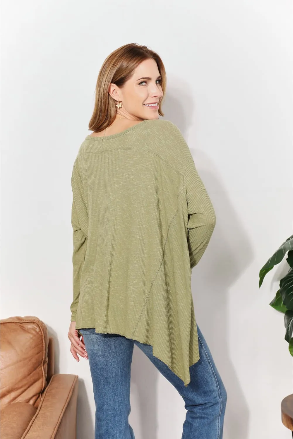 Autumn Days Top- Green*