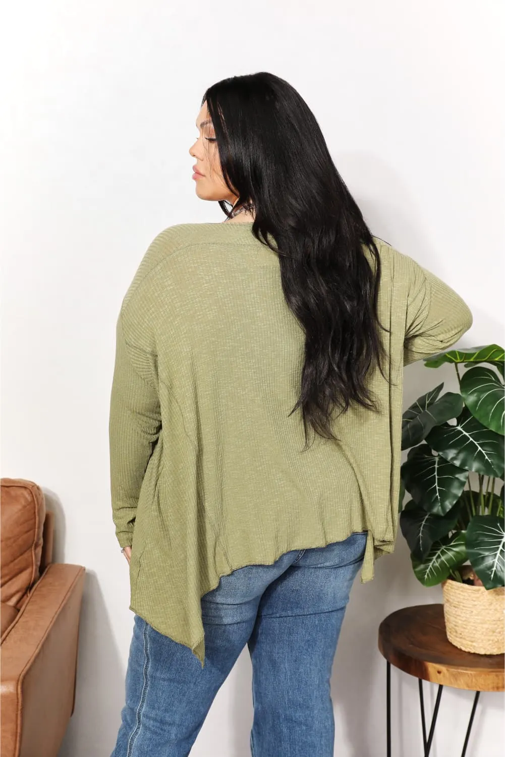 Autumn Days Top- Green*