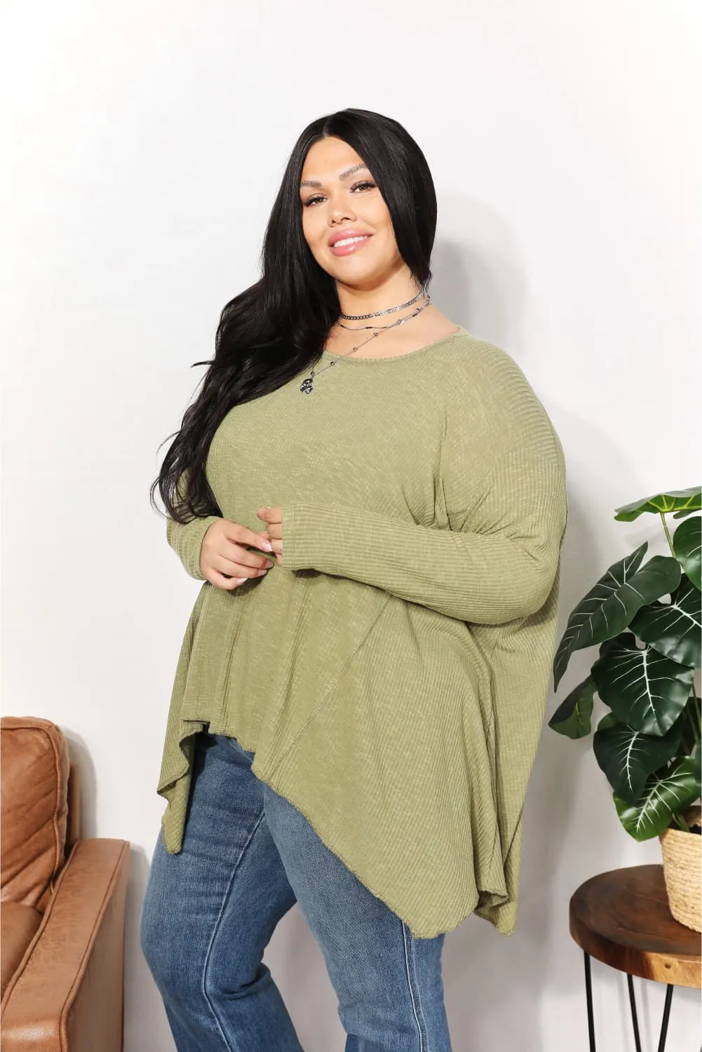 Autumn Days Top- Green*