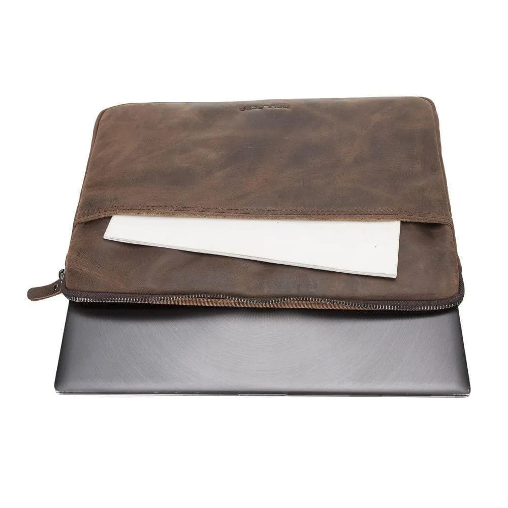 AWE Genuine Leather Sleeves / Cases for 11", 13", 15", 16" MacBook and iPad