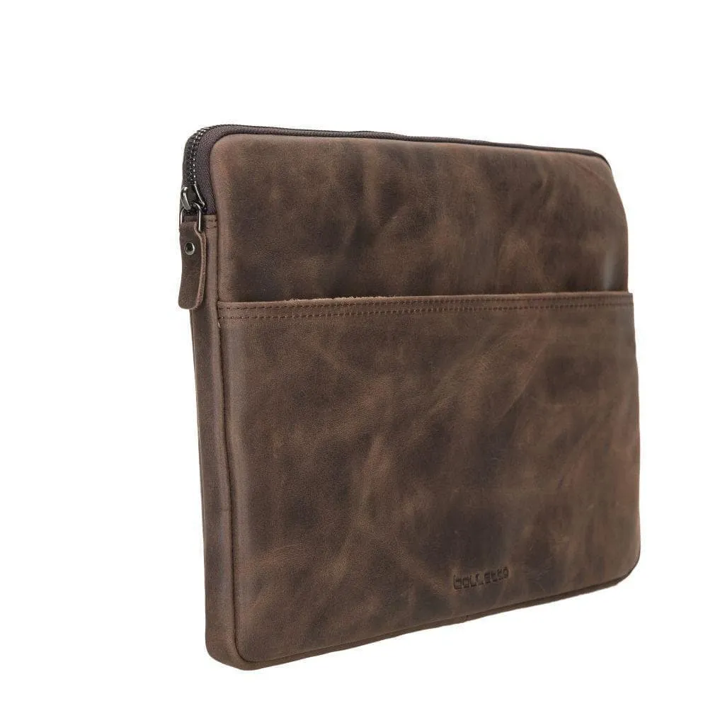 AWE Genuine Leather Sleeves / Cases for 11", 13", 15", 16" MacBook and iPad