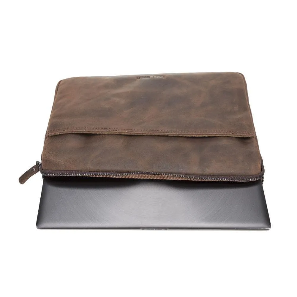 AWE Genuine Leather Sleeves / Cases for 11", 13", 15", 16" MacBook and iPad