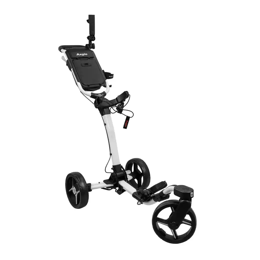 Axglo V3 Golf Push Cart w/ Free Storage Bag