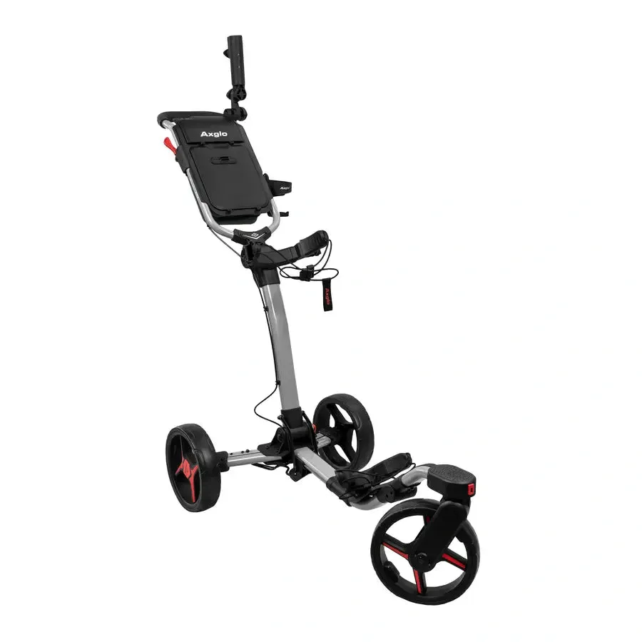 Axglo V3 Golf Push Cart w/ Free Storage Bag