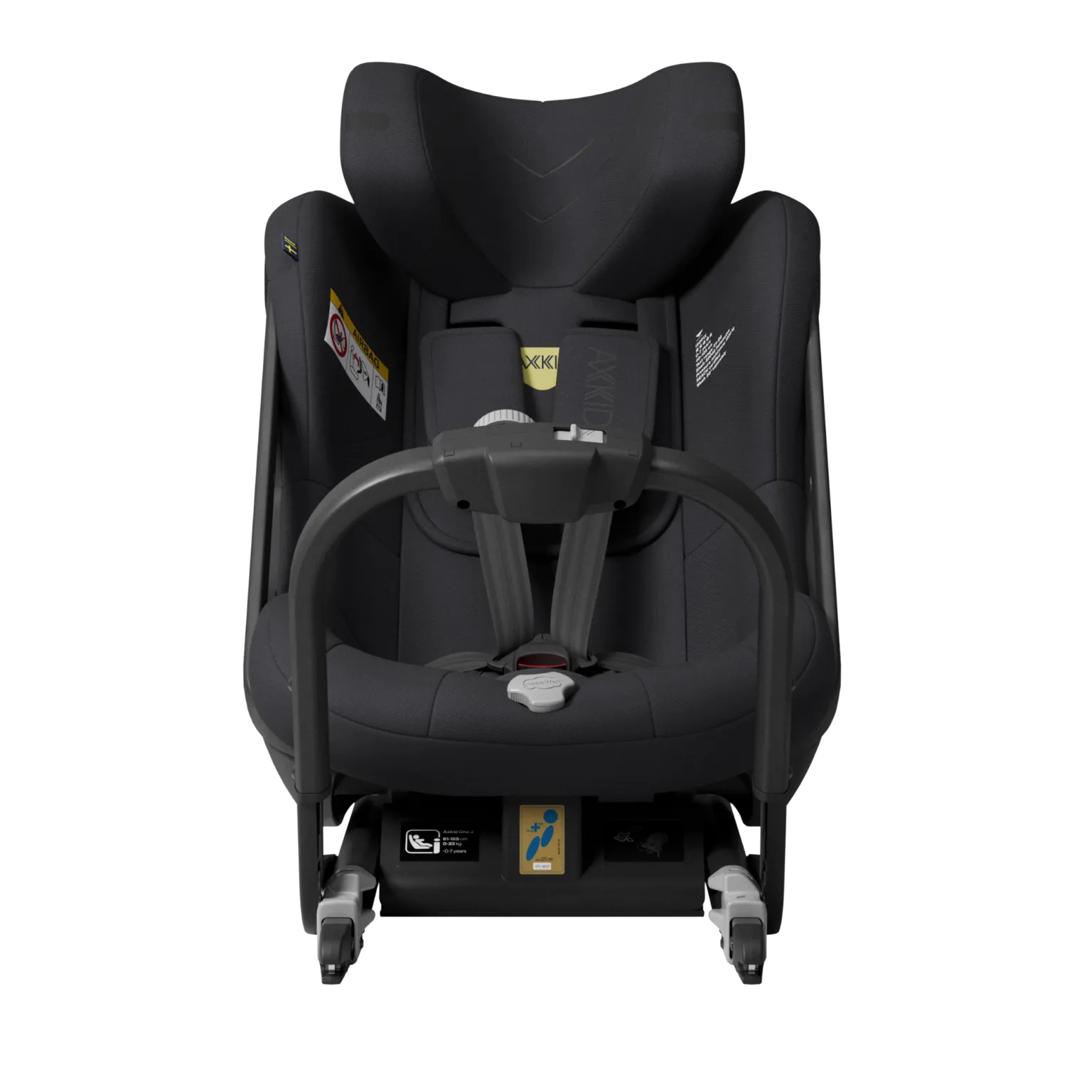 Axkid One 3 - Coastal Storm Black - Extended Rear Facing Plus Tested i-Size Car Seat