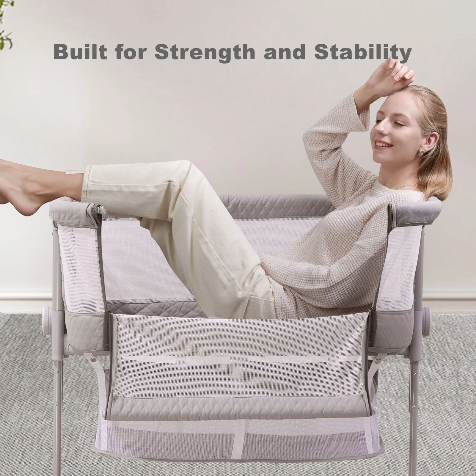 Baby Bassinet Bedside Crib