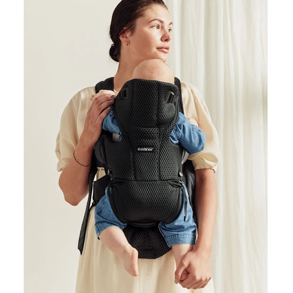 Baby Bjorn Baby Carrier Free 3D Mesh (Black)