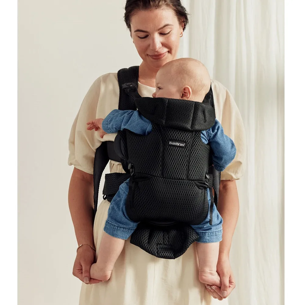 Baby Bjorn Baby Carrier Free 3D Mesh (Black)