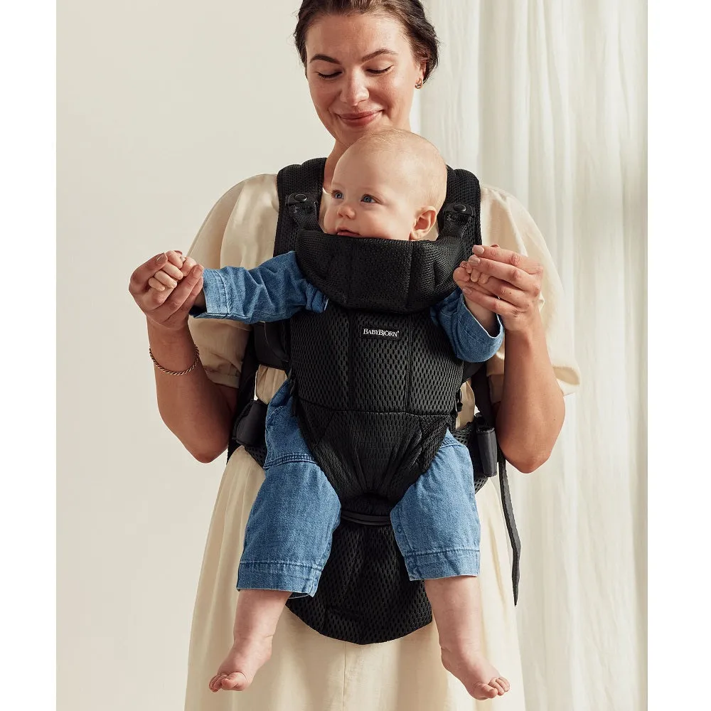 Baby Bjorn Baby Carrier Free 3D Mesh (Black)