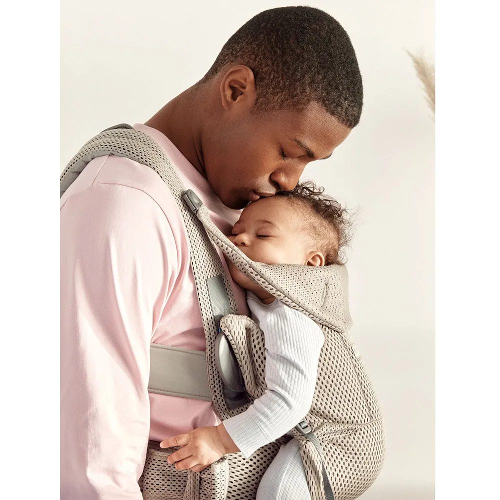 Baby Bjorn Baby Carrier Free 3D Mesh (Grey Beige)