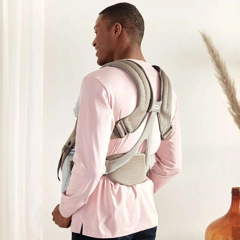 Baby Bjorn Baby Carrier Free 3D Mesh (Grey Beige)