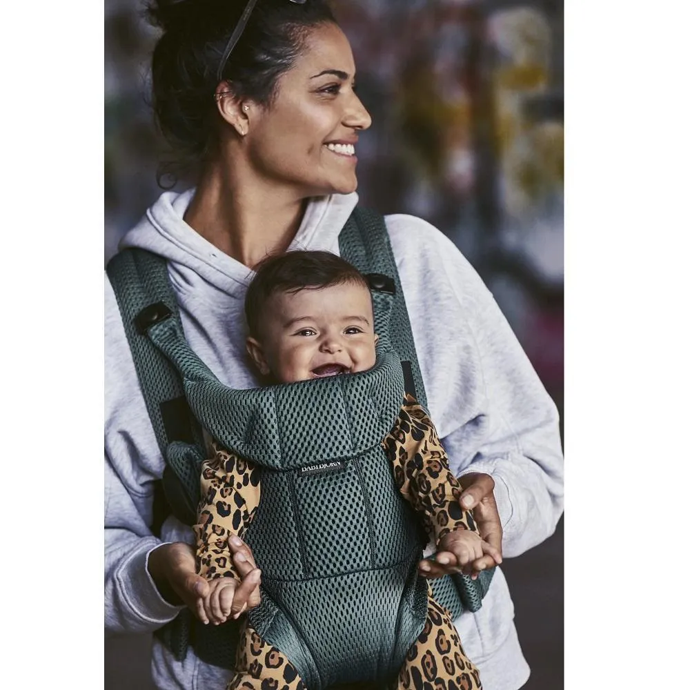 Baby Bjorn Baby Carrier Free 3D Mesh (Sage Green)