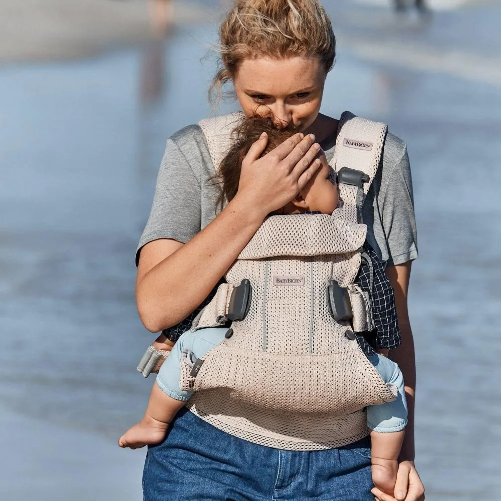 Baby Bjorn Baby Carrier One Air 3D Mesh (Pearly Pink)