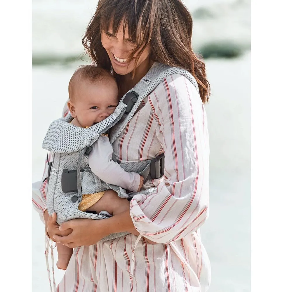 Baby Bjorn Baby Carrier One Air 3D Mesh (Silver)