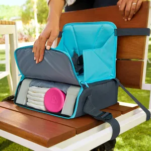 Baby Booster Seat with Storage | Feeding Seat | Travel High Chair | Portable High Chair