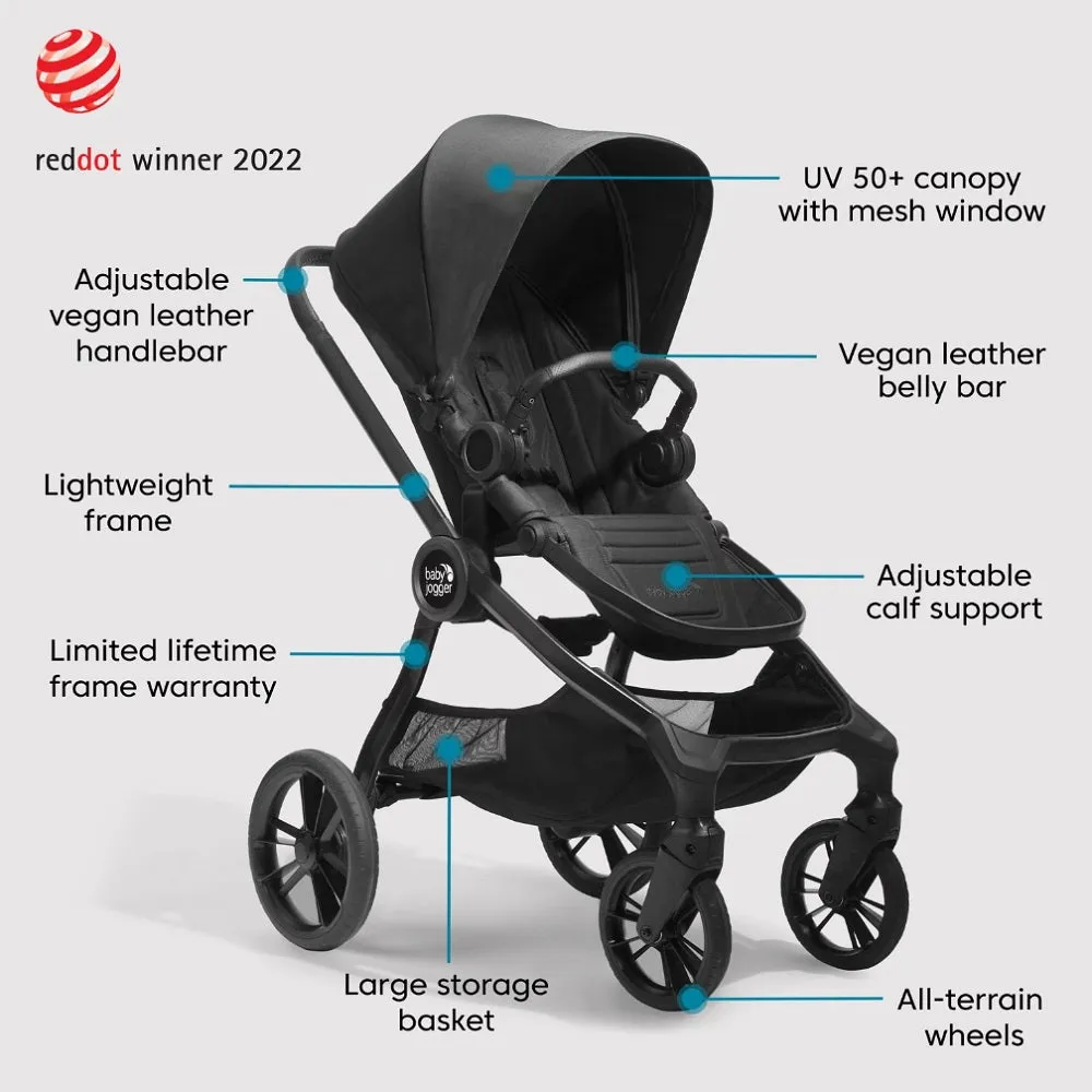 Baby Jogger City Sights (Rich Black) - FINAL SALE
