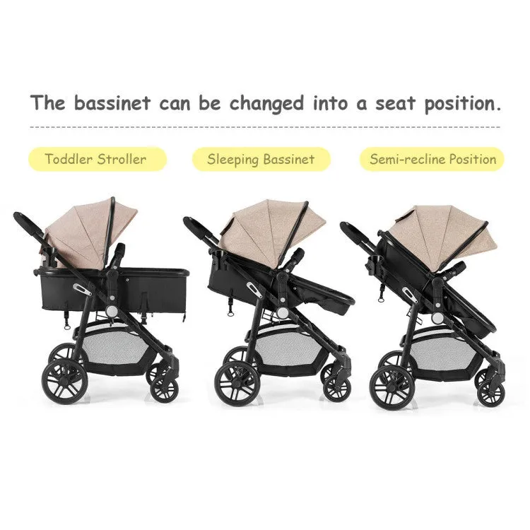 Baby Joy 2-in-1 Foldable Pushchair